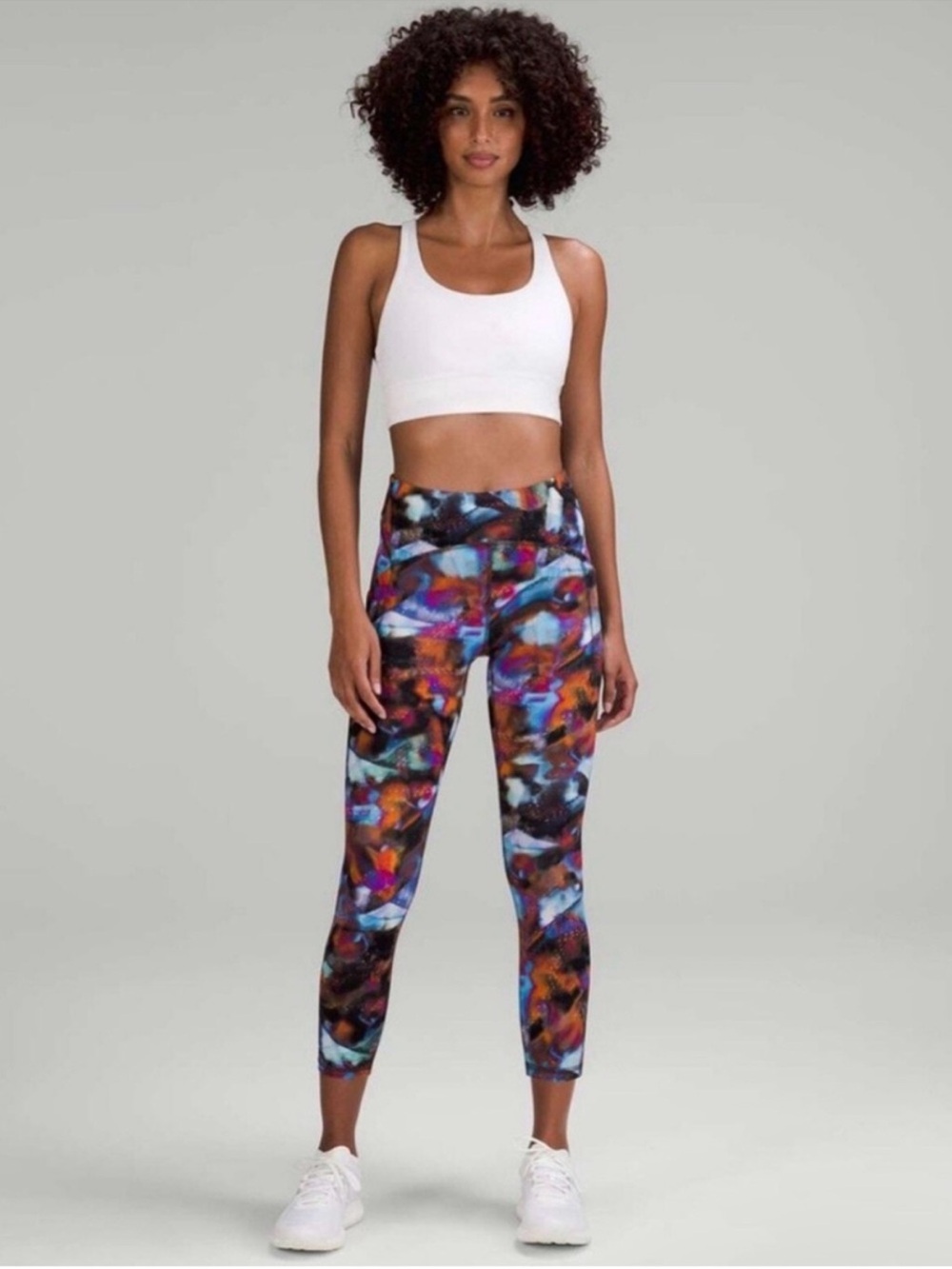 Lululemon Power Thru High-Rise Tight 25" in Hyper Drift Multi size 0